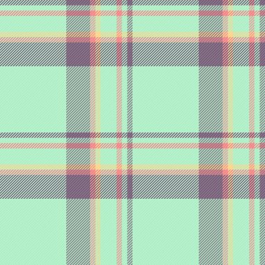 Cell pattern background textile, customize seamless tartan texture. Border fabric plaid vector check in light and pastel colors palette.