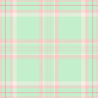 Day plaid background vector, service texture textile tartan. 2025 check fabric seamless pattern in light and linen colors palette.