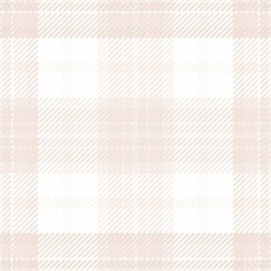 Carnival pattern background tartan, quality textile plaid check. Lovely fabric seamless texture vector in white and light colors palette.