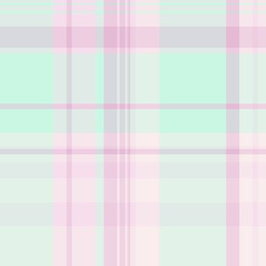 Apparel check fabric tartan, overlayed seamless vector textile. Goose pattern background plaid texture in white and light colors palette.