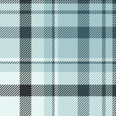 Fluffy plaid texture check, group tartan vector pattern. Dress background seamless textile fabric in pastel and white colors palette.