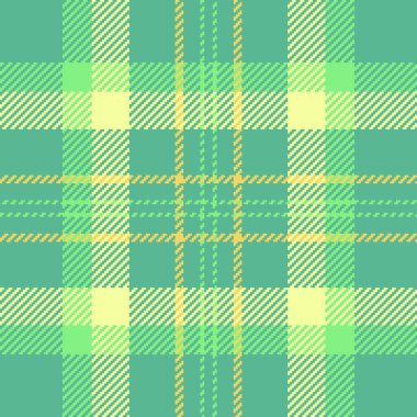 Detailed tartan pattern in refreshing pastel colors. Seamless checkered design. Ideal for fabric, apparel, backgrounds, and graphic projects needing a classic, cozy texture.