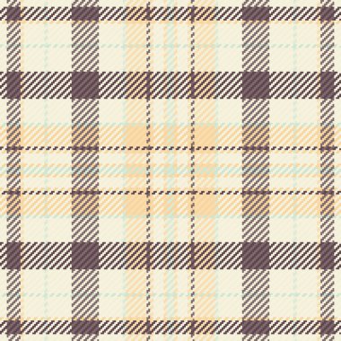 Classic tartan plaid pattern. Neutral color palette evokes warmth and comfort. Ideal for textiles, backgrounds, or adding a cozy touch to designs.