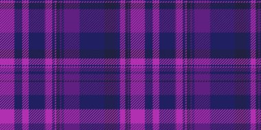 Stylish purple and navy plaid. A bold checkered fabric design perfect for backgrounds, textiles, or creative projects needing a classic, yet modern feel.