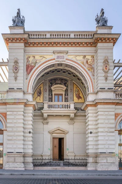 Budapest Hongrie Février 2020 Modèle Bronze Église Matthias Sur Place — Photo