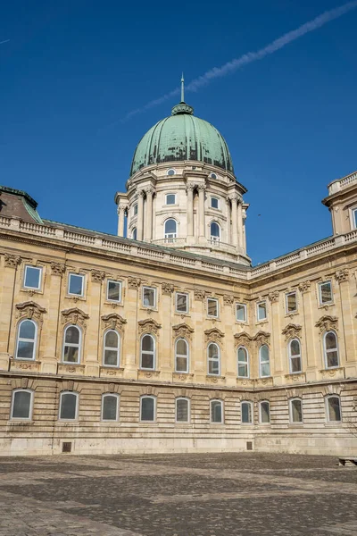 Budapest Hongrie Février 2020 Ancienne Combinaison Hongroise Armure Bouclier Casque — Photo