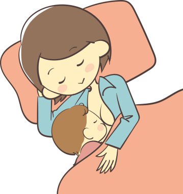 Yalancı anne ve emziren bebek