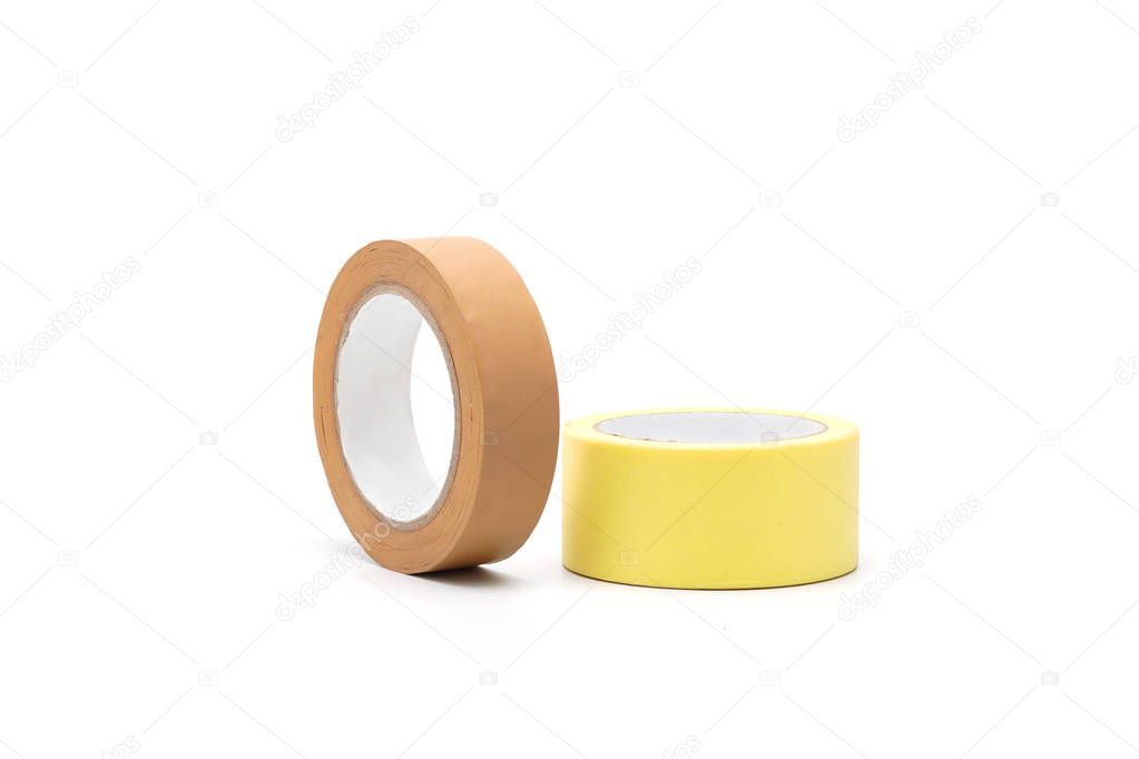 Adhesive tape accessory for home repair and at work building tool.