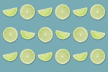 Doğal Desen Kireç egzotik meyve tatlı vitamin.