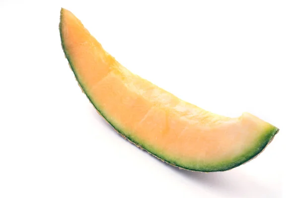 Cut Natural melon, en hälsosam produkt full av vitaminer. — Stockfoto