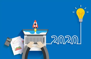 Yaratıcı ampul fikir 2020 yeni yıl iş başlangıç fikirleri