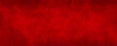 Sıkıntılı, grunge suluboya ile soyut kırmızı arkaplan dokusu, pürüzlü desenli klasik arka plan, tebeşir tahtası. Beton Sanat Sert Biçimli Doku