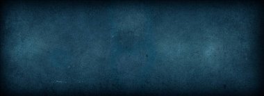 Soyut Grunge Dekoratif Mavi Karanlık Duvar Arkaplanı. Koyu mavi beton arkaplan, pürüzlü doku, Koyu duvar kağıdı, Metin için boşluk, dekoratif tasarım web sayfası pankart çerçeveleri için kullan