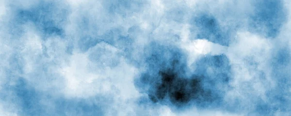 Аннотация Blue Sky Акварель Иллюстрация Текстура Дизайна — стоковое фото