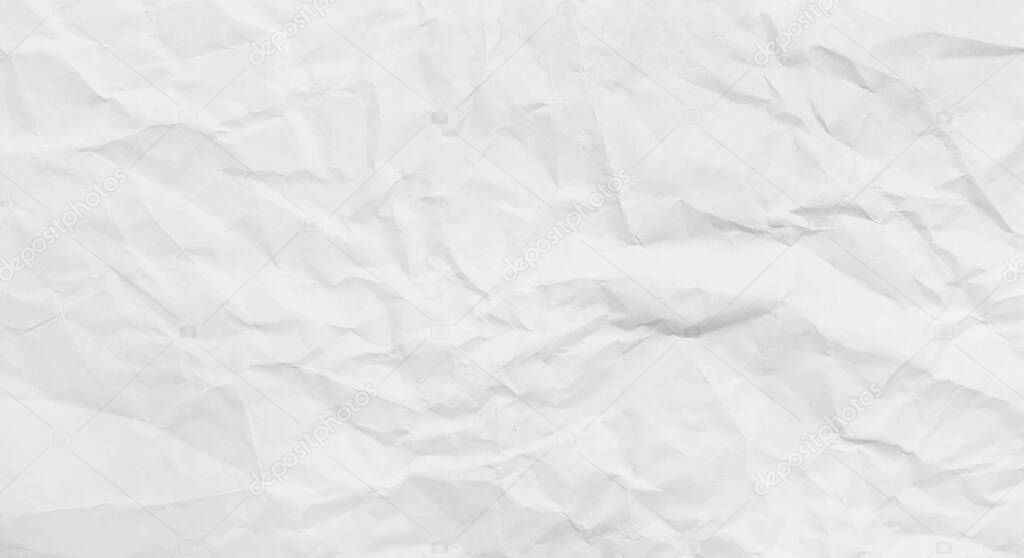 White clumped Paper texture background, kraft paper horizontal with Unique design of paper, Soft natural paper style For aesthetic creative design