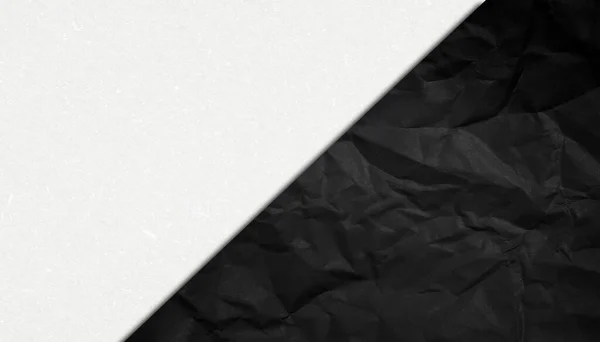 Черный Сгусток Белая Бумага Текстура Фона Крафт Бумаги Горизонтальной Уникальным — стоковое фото