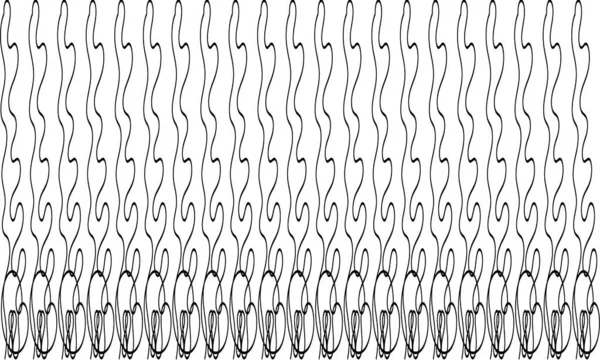 Padrão Repetição Linha Branca Abstrata Sem Costura Textura Parede Padrão — Vetor de Stock