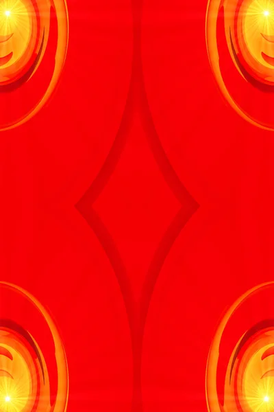 Červená Barva Zvýrazněné Cihly Vzor Digitální Vytvořené Zarámované Výtvarné Abstrakty — Stock fotografie