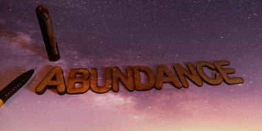 Bolluk sözcüğü iletişim sanatı soyut güzel ticari amaçla görülebilir..