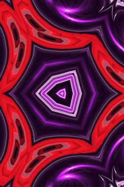 Kırmızı ve mor çokgen arka plan veya çerçeve. Soyut Üçgen Geometrik Arkaplan, İllüstrasyon. İş sunumları için geometrik tasarım. Raster sürümü.