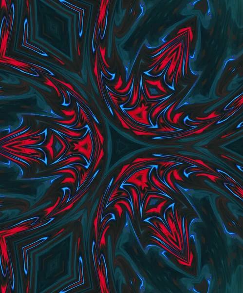 Синій Червоний Багатокутник Тло Або Рамка Анотація Трикутник Геометричний Фон — стокове фото