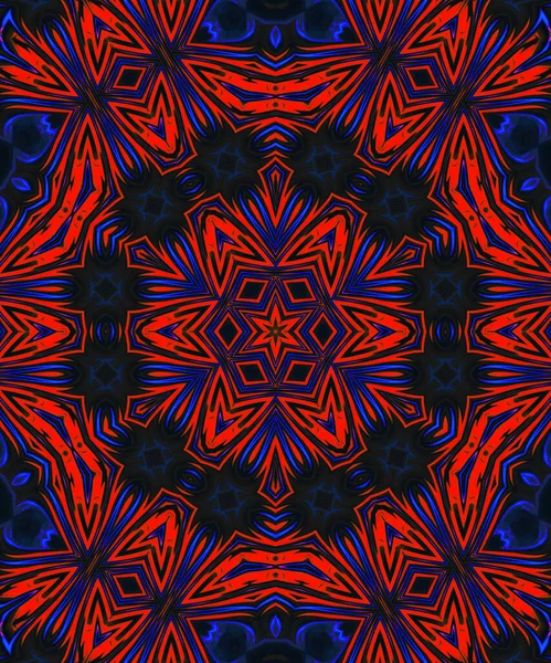 Marmoleo Digital Rojo Azul Fondo Mármol Abstracto Extracción Pintura Líquida —  Fotos de Stock