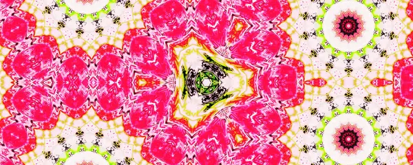 Rosa Giallo Sfondo Astratto Disegno Geometrico Colorato Decorazione Festiva Modello — Foto Stock