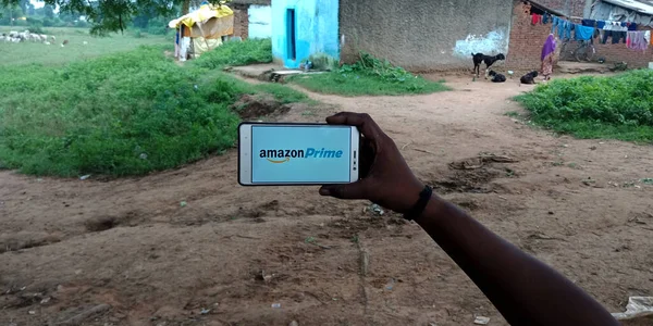 District Katni India Septembro 2019 Amazon Prime Video Logo Displayed — Fotografia de Stock