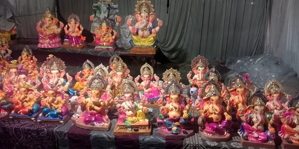 District Katni India Ağustos 2019 Ganesha Ganapati Olarak Bilinen Fil — Stok fotoğraf
