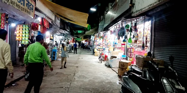 District Birsinghpur Pali India July 2019 Indian Traditional Local Market — Stock Photo, Image