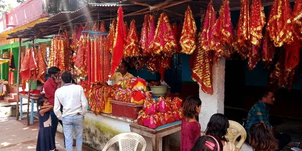 District Katni India Oktober 2019 Hindoeïstisch Religieus Product Koop Tempelstraatwinkel — Stockfoto