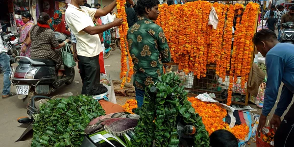 District Katni India Ekim 2019 Hindu Geleneksel Diwali Festivali Sırasında — Stok fotoğraf