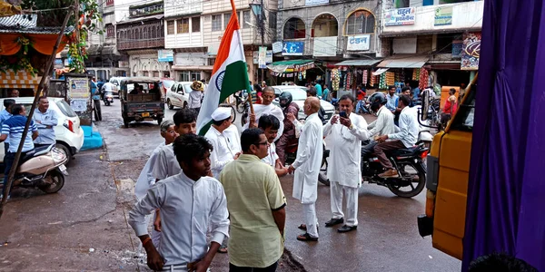 District Katni Índia Outubro 2019 Crianças Idade Escolar Indianas Que — Fotografia de Stock