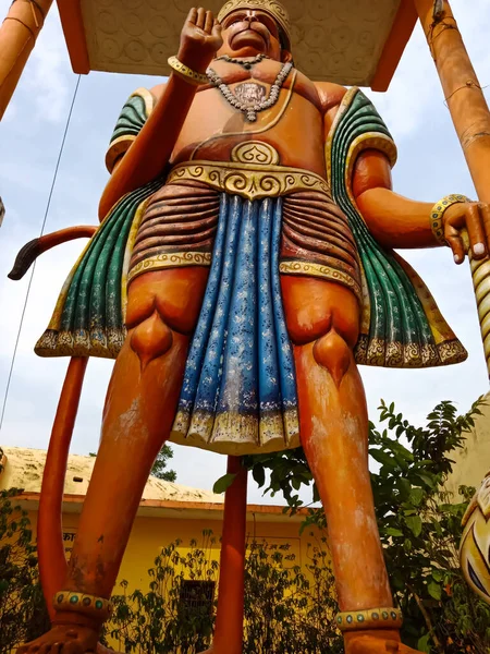 District Katni India October 2019 Big Lord Hanuman Statue Art — 图库照片