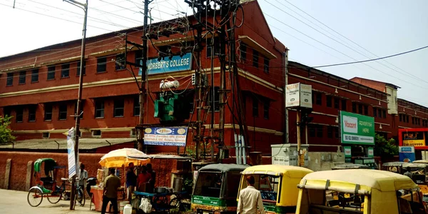 District Katni India Juli 2019 Indian Christian College Building View — Stockfoto