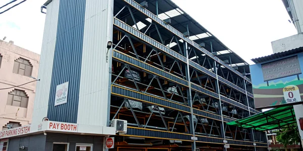 District Jabalpur India August 2019 Automated Multilevel Car Parking System — Stock Photo, Image