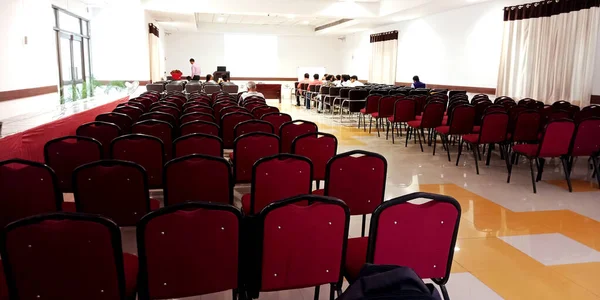 District Jabalpur India Setembro 2019 Arranjo Cadeiras Para Programa Seminários — Fotografia de Stock