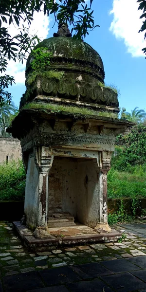 District Katni India October 2019 Green Grass Wall Building View — Stock Photo, Image