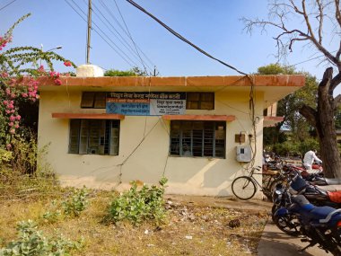 DISTRICT JABALPUR, Hindistan - 17 Ekim 2019: Hindistan Hükümeti Elektrik Hizmetleri Merkezi.