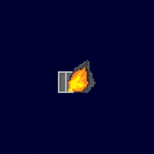 elementos de pixel art fogo, água, terra, ícones vetoriais de vento para  jogo de 8 bits em fundo branco 9878043 Vetor no Vecteezy