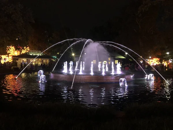 Fonteinen Het Centrum Stad Philadelphia — Stockfoto