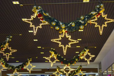 Noel Işık dekorasyon çelenk