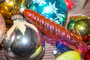 Noel dekorasyon eski oyuncaklar