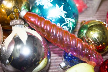 Noel dekorasyon eski oyuncaklar