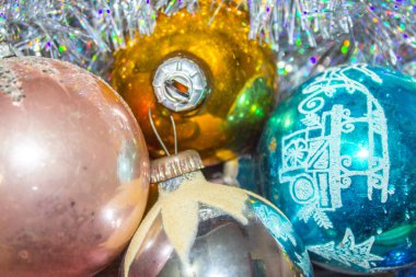 Noel dekorasyon eski oyuncaklar