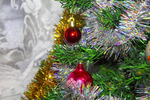 Weihnachtsbaum Spielzeugdekoration — Stockfoto