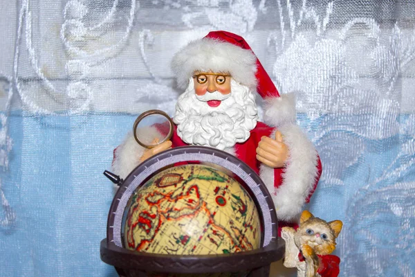 Figura Santa Claus Navidad — Foto de Stock