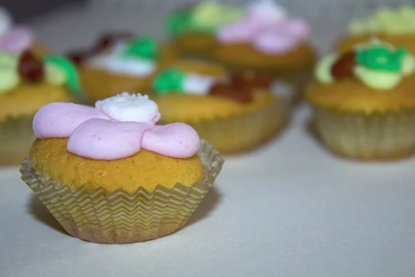 Cupcake Αρτοποιίας Προϊόντα Τροφίμων — Φωτογραφία Αρχείου