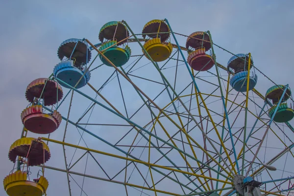 Carusel Carnaval Roată Ferris — Fotografie, imagine de stoc