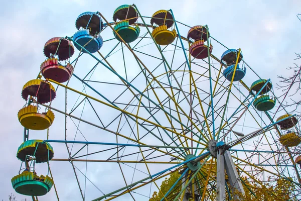 Carusel Carnaval Roată Ferris — Fotografie, imagine de stoc
